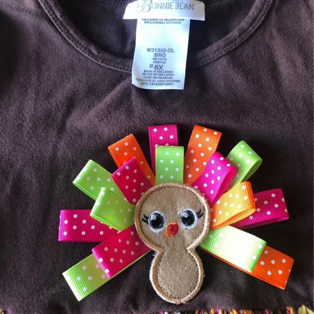 Bonnie Jean sz6 turkey dress - Picture 2 of 3